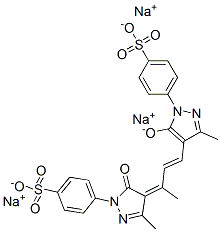 CAS#: 53014-12-3， Trisodium 4-[4,5-Dihydro-3-Methyl-4-[1-Methyl-3-[3-Methyl-5-Oxido-1-(4-Sulphonatophenyl)-1H-Pyrazol-4-Yl]Allylidene]-5-Oxo-1H-Pyrazol-1-Yl]Benzenesulphonate