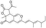 CAS#: 53014-38-3， 9-Acetyl-9,9alpha-Dihydro-6alpha-Methyl-3-(3,5-Dimethyl-1,3-Heptadienyl)-6H-Furo[2,3-h]-2-Benzopyran-6,8(6aH)-Dione