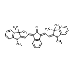 CAS#: 53115-05-2， (1E,3E)-1,3-Bis[(2E)-2-(1,3,3-Trimethyl-1,3-Dihydro-2H-Indol-2-Ylidene)Ethylidene]-1,3-Dihydro-2H-Inden-2-One