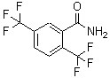 结构式 CAS# 53130-46-4, 2,5-二(三氟甲基)苯甲酰胺