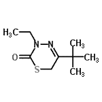 CAS#: 531495-80-4， 3-Ethyl-5-(2-Methyl-2-Propanyl)-3,6-Dihydro-2H-1,3,4-Thiadiazin-2-One