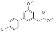 CAS#: 53183-84-9， 4'-Chloro-5-Methoxy-3-Biphenylacetic Acid, Methyl Ester