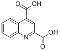 结构式 CAS# 5323-57-9, 喹啉-2,4-二甲酸