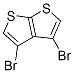 structure of CAS# 53255-78-0, 3,4-Dibromothieno[2,3-b]Thiophene;Thieno[2,3-B]Thiophene,3,4-Dibromo-;Thieno(2,3-B)Thiophene, 3,4-Dibromo-