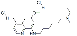 CAS#: 5330-29-0， N,N-Diethyl-N'-(6-Methoxy-4-Methyl-8-Quinolyl)Hexane-1,6-Diamine Dihydrochloride