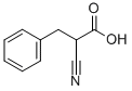 结构式 CAS# 5331-42-0, 2-氰基-3-苯丙酸