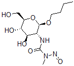 CAS#: 53347-37-8， Butyl 2-Deoxy-2-(3-Methyl-3-Nitrosoureido)-beta-D-Glucopyranoside
