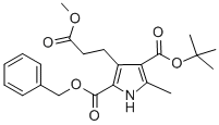 CAS#: 53365-80-3， 2-Benzyl 4-(Tert-Butyl) 3-(3-Methoxy-3-Oxopropyl)-5-Methyl-1H-Pyrrole-2,4-Dicarboxylate