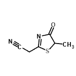 CAS#: 533885-52-8， (5-Methyl-4-Oxo-4,5-Dihydro-1,3-Thiazol-2-Yl)Acetonitrile