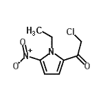 CAS#: 53391-21-2， 2-Chloro-1-(1-Ethyl-5-Nitro-1H-Pyrrol-2-Yl)Ethanone