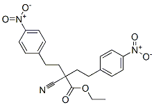 CAS 登录号：5345-36-8， 2-氰基-4-(4-硝基苯基)-2-[2-(4-硝基苯基)乙基]丁酸乙酯