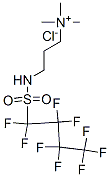 CAS#: 53518-00-6， Trimethyl-3-[[(Nonafluorobutyl)Sulphonyl]Amino]Propylammonium Chloride