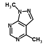 CAS#: 53645-62-8， 1,4-Dimethyl-1H-Pyrazolo[3,4-d]Pyrimidine