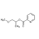CAS#: 536723-47-4， 1-Methoxy-2-Propanyl 2-Pyridinecarboxylate