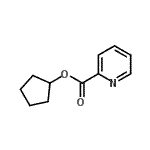CAS#: 536723-48-5， Cyclopentyl 2-Pyridinecarboxylate