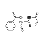 CAS#: 536726-45-1， 2-[(4-Oxo-1,4-Dihydro-2-Pyrimidinyl)Carbamoyl]Benzoic Acid