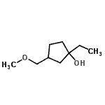 CAS#: 536738-03-1， 1-Ethyl-3-(Methoxymethyl)Cyclopentanol