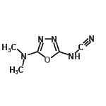 CAS#: 537698-26-3， (5-Dimethylamino-1,3,4-Oxadiazol-2-Yl)Cyanamide