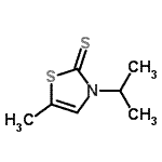 CAS#: 53845-29-7， 3-Isopropyl-5-Methyl-1,3-Thiazole-2(3H)-Thione