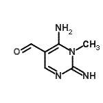 CAS#: 5388-29-4， 6-Amino-2-Imino-1-Methyl-1,2-Dihydro-5-Pyrimidinecarbaldehyde