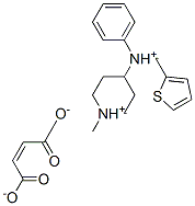 CAS#: 53892-20-9， 1-Methyl-4-[Phenyl(Thien-2-Ylmethyl)Ammonio]Piperidinium Maleate