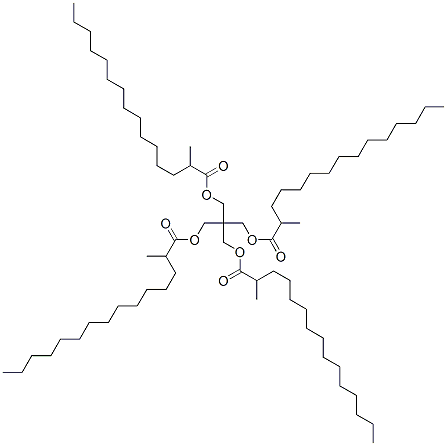 CAS#: 53896-08-5， 2,2-Bis[[(2-Methyl-1-Oxopentadecyl)Oxy]Methyl]Propane-1,3-Diyl Bis(2-Methylpentadecanoate)