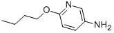 structure of CAS# 539-23-1, 5-Amino-2-Butoxypyridine;6-Butoxy-3-Pyridinamine;(6-Butoxy-3-Pyridyl)Amine;3-Amino-6-Butoxypyridine