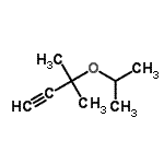 CAS#: 53907-63-4， 3-Isopropoxy-3-Methyl-1-Butyne