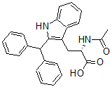 CAS#: 53924-42-8， (alphar)-alpha-(Acetylamino)-alpha-(Diphenylmethyl)-1H-Indole-3-Propionic Acid
