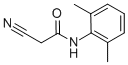 结构式 CAS# 53984-98-8, 2-氰基-N-(2,6-二甲基-苯基)-乙酰胺