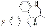 CAS#: 54028-93-2， 5,6-Dihydro-1-(4-Methoxyphenyl)-4-Methyl-4H-[1,2,4]Triazolo[4,3-a][1,5]Benzodiazepine