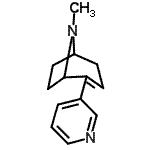 CAS#: 540709-07-7， 8-Methyl-2-(3-Pyridinyl)-8-Azabicyclo[3.2.1]Oct-2-Ene