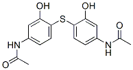 CAS#: 5411-79-0， N-[4-(4-Acetamido-2-Hydroxy-Phenyl)Sulfanyl-3-Hydroxy-Phenyl]Acetamide