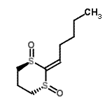 CAS#: 541509-37-9， (1R,3R)-2-Pentylidene-1,3-Dithiane 1,3-Dioxide