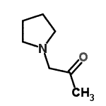 CAS#: 54151-38-1， 1-(1-Pyrrolidinyl)Acetone