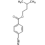 CAS#: 54210-47-8， 3-Methylbutyl 4-Cyanobenzoate