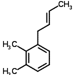 CAS#: 54340-85-1， 1-[(2E)-2-Buten-1-Yl]-2,3-Dimethylbenzene