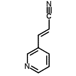 CAS#: 54356-27-3， (2E)-3-(3-Pyridinyl)Acrylonitrile