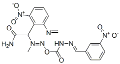 CAS#: 5436-12-4， N-[(3-Nitrophenyl)Methylideneamino]-2-[[(3-Nitrophenyl)Methylideneamino]Carbamoylmethyl-Nitroso-Amino]Acetamide