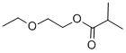 structure of CAS# 54396-97-3, Isobutyric Acid 2-Ethoxyethyl Ester;2-Methylpropanoic Acid 2-Ethoxyethyl Ester;2-Methylpropionic Acid 2-Ethoxyethyl Ester;Zinc02166892