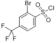structure of CAS# 54403-98-4, 2-Bromo-4-(Trifluoromethyl)Benzenesulfonyl Chloride;2-Bromo-4-(Trifluoromethyl)Benzenesulphonyl Chloride 97%;2-Bromo-4-(Trifluoromethyl)Benzenesulphonylchloride97%;2-Bromo-4-(Trifluoromethyl)Benzene-1-Sulfonyl Chloride