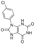 CAS#: 5444-39-3， 9-(4-Chlorophenyl)-3,7-Dihydropurine-2,6,8-Trione