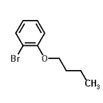 结构式 CAS# 54514-30-6, 1-溴-2-丁氧基苯
