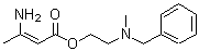 CAS#: 54527-73-0， 2-(N-Methylbenzylamino)Ethyl 3-Aminobut-2-Enoate