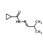 CAS#: 545346-60-9， N'-[(1E)-2-Methylpropylidene]Cyclopropanecarbohydrazide