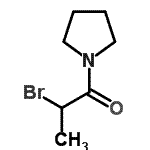 CAS 登录号：54537-48-3， 2-溴-1-(1-吡咯烷基)-1-丙酮