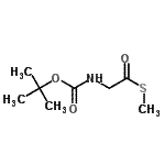 CAS#: 545391-06-8， S-Methyl ({[(2-Methyl-2-Propanyl)Oxy]Carbonyl}Amino)Ethanethioate