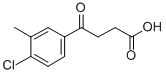 结构式 CAS# 54557-91-4, 4-(4-氯-3-甲基苯基)-4-氧代丁酸