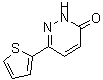 结构式 CAS# 54558-07-5, 6-(2-噻吩基)-3(2H)-哒嗪酮