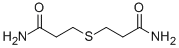 CAS 登录号：5459-10-9， 3-[(3-氨基-3-氧代丙基)硫代]丙酰胺